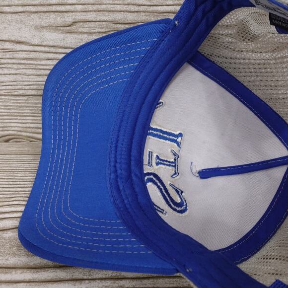 NEW! STL ST LOUIS CARDINALS BLUE GREY SGA STADIUM GIVEAWAY BUDWEISER HAT CAP - Picture 13 of 14